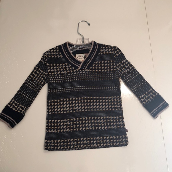 Fore!! Axel & Hudson Boy black and cream sweater - Picture 1 of 3